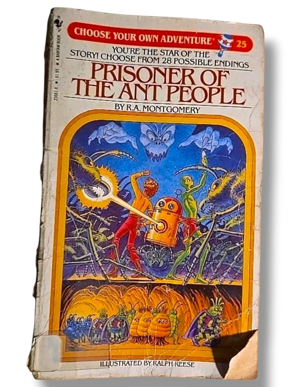Vintage Choose Your Own Adventure #25 Prisoner of the Ant People 1983 Packard